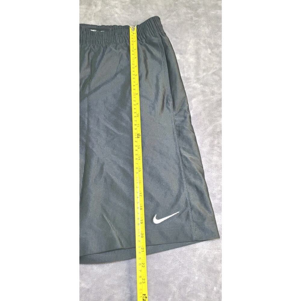 Vintage Nike Men's Black Sz L Elastic Waist Pull On Basketball Shorts C31 - Picture 2 of 10